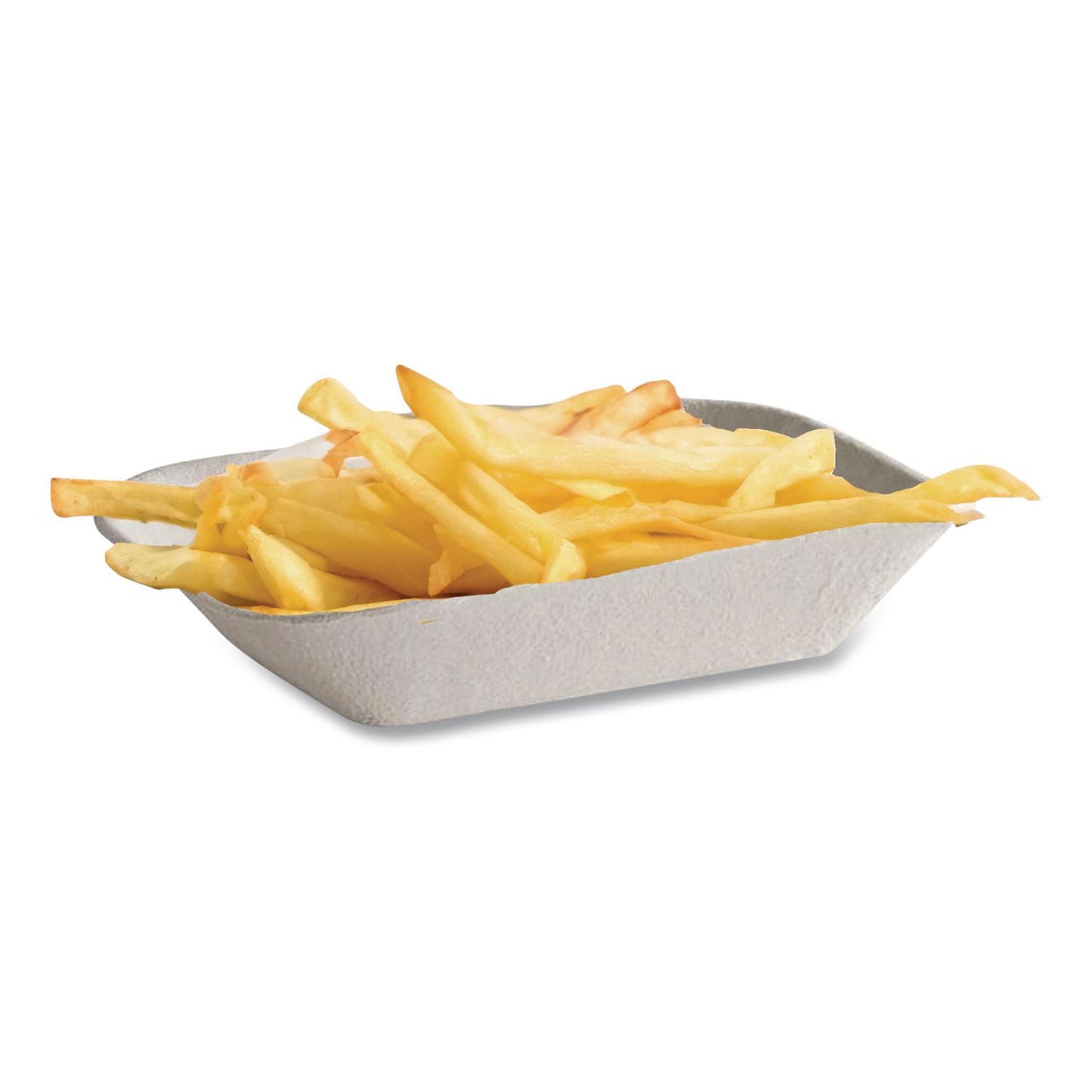TRAY, MOLDED SAVADAY FIBER FOOD 9X7 BGE (250/BG 2BG/CS