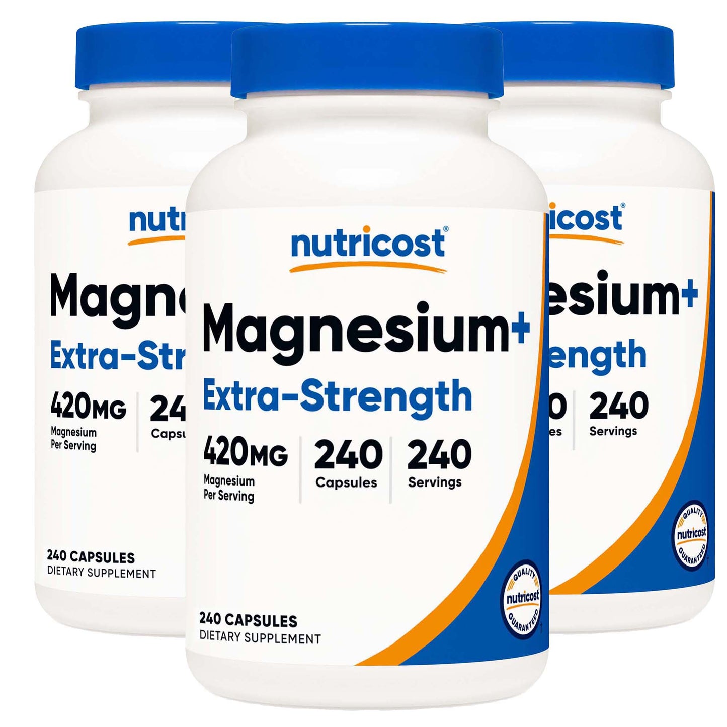 VITAMIN, CAP MAGNESIUM+ XS 420MG (240/BT 12BT/CS)