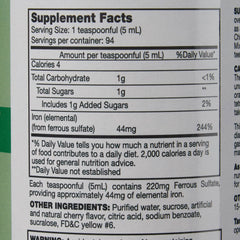 FERROUS SULFATE, LIQ 16OZ (12/CS)