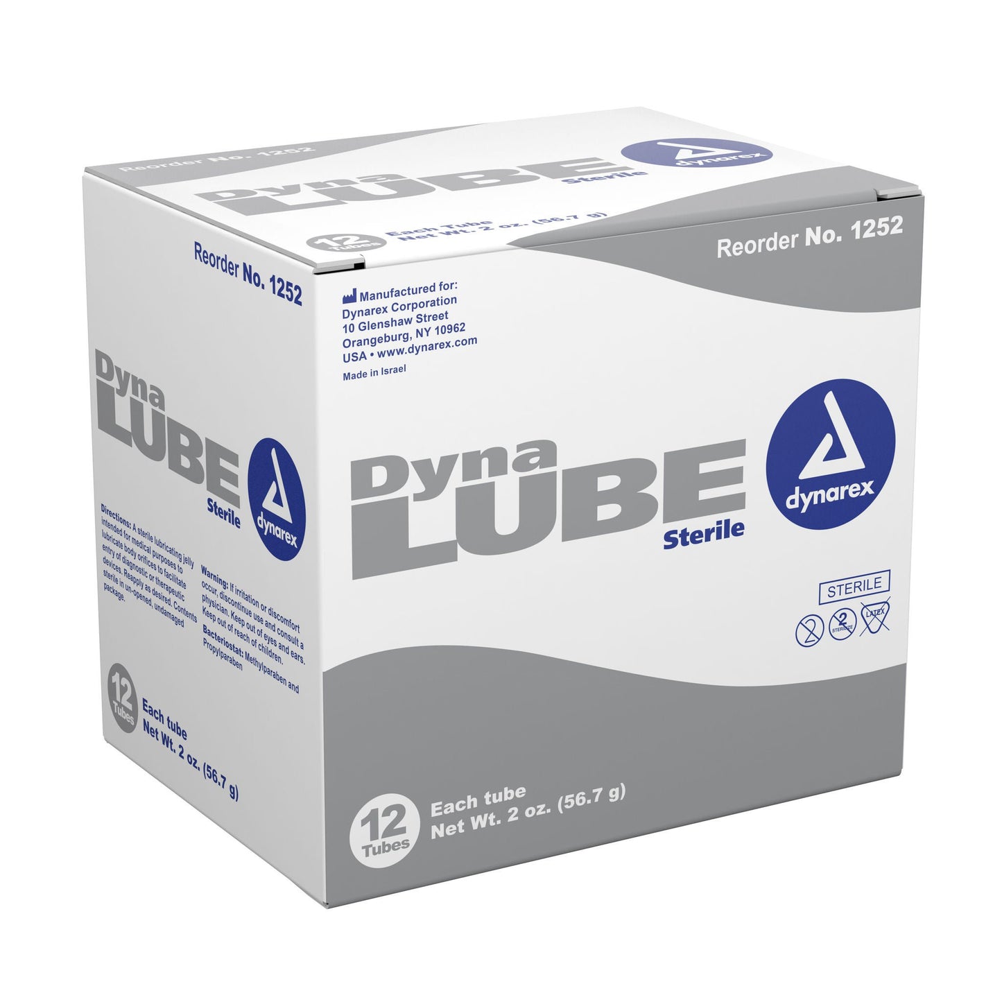LUBRICATING JELLY, 2OZ TU (12/BX 6BX/CS)