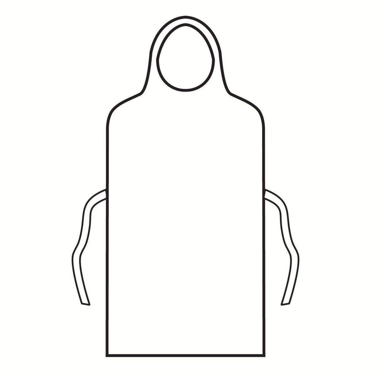 APRON, GENERAL PURP N/S (100/BX 5BX/CS)