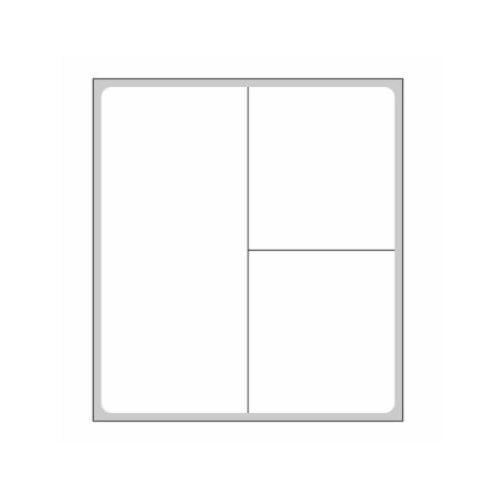 LABEL, DIRECT THERMAL PERM PAPER 3/4 CORE 2"X1.9375"