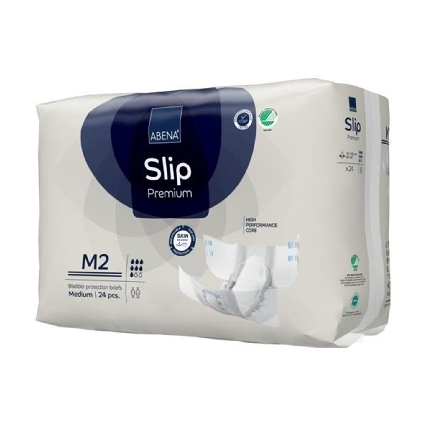 BRIEF, INCONT ABENA SLIP PREM ADLT M2 MED (24/PK 4PK/CS)