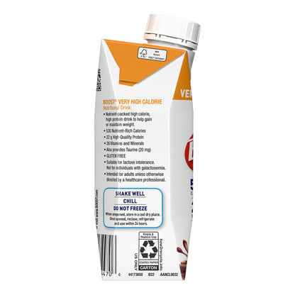 BOOST VHC, CHOCOLATE 8OZ (24/CS)