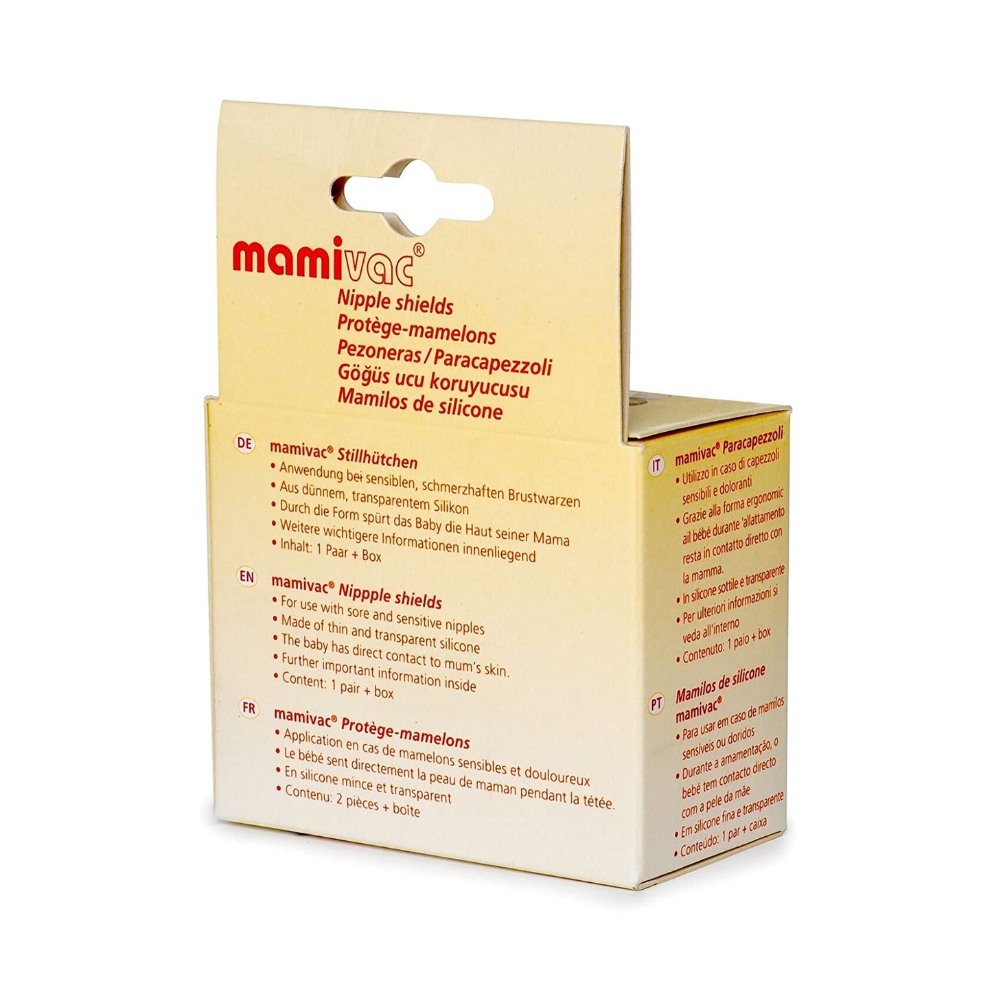 SHIELD, NIPPLE MAMIVAC CHERRY SHAPED 22MM (2/EA)