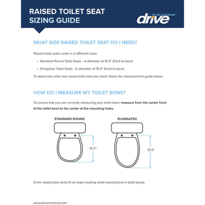 RISER, TOILET SEAT HINGED D/S