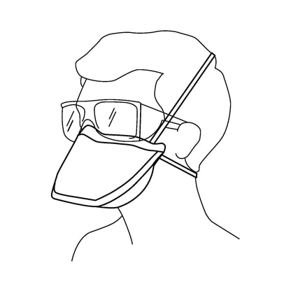 MASK, RESPIRATOR-DISP N95-MEDICAL ONESZ (50/BX 6BX/CS)