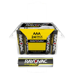 BATTERY, ALKALINE ULTR PRO AAACONTRACTOR PK (24/PK 12PK/CS)