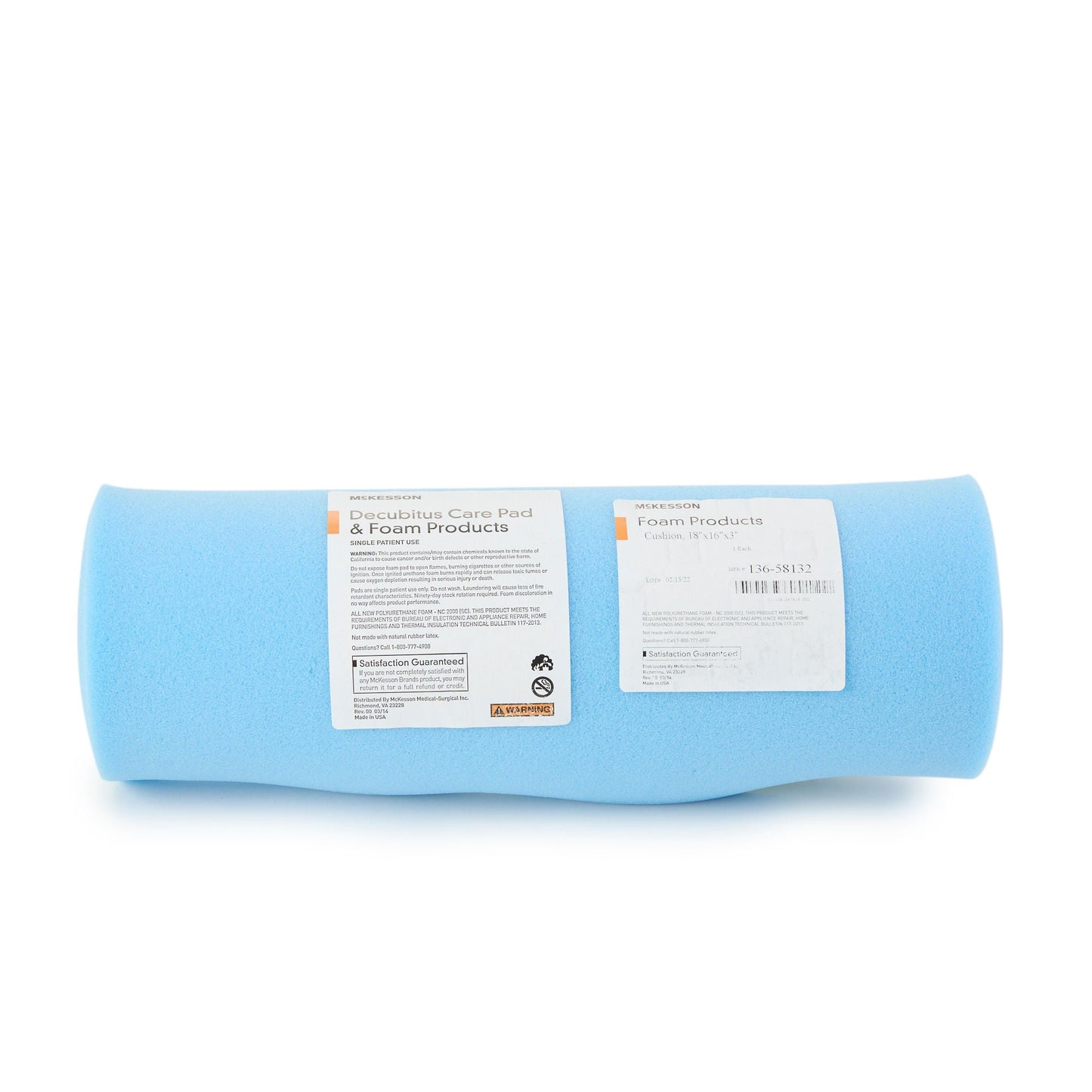 CUSHION, WHEELCHAIR 18X16X3" (18/CS)