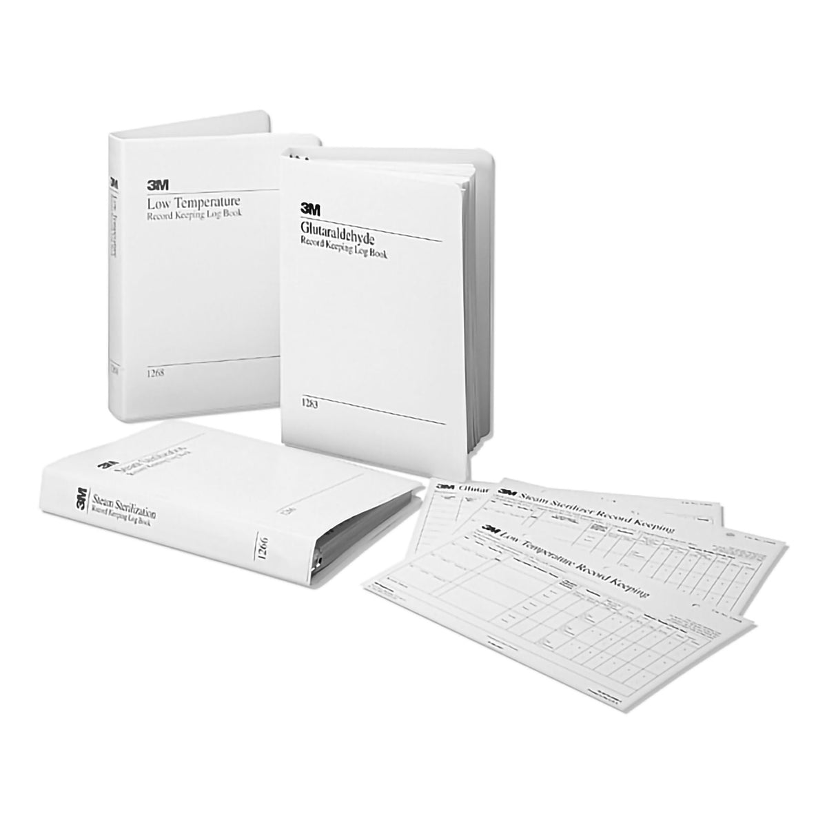 RECORD, STEAM LOG BOOK (50/BINDER) 3M