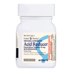 FAMOTIDINE, TAB FT SM ACID REDUCER 10MG (60/BX)
