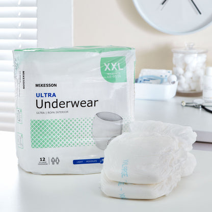 UNDERWEAR, ULTRA 2XLG 68-80 (12/BG 4BG/CS)