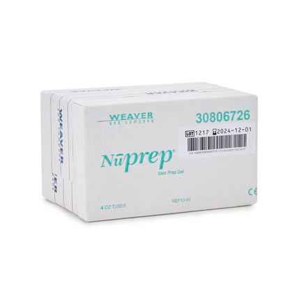 SKIN PREP, NU-PREP GEL 4OZ (6/CS)