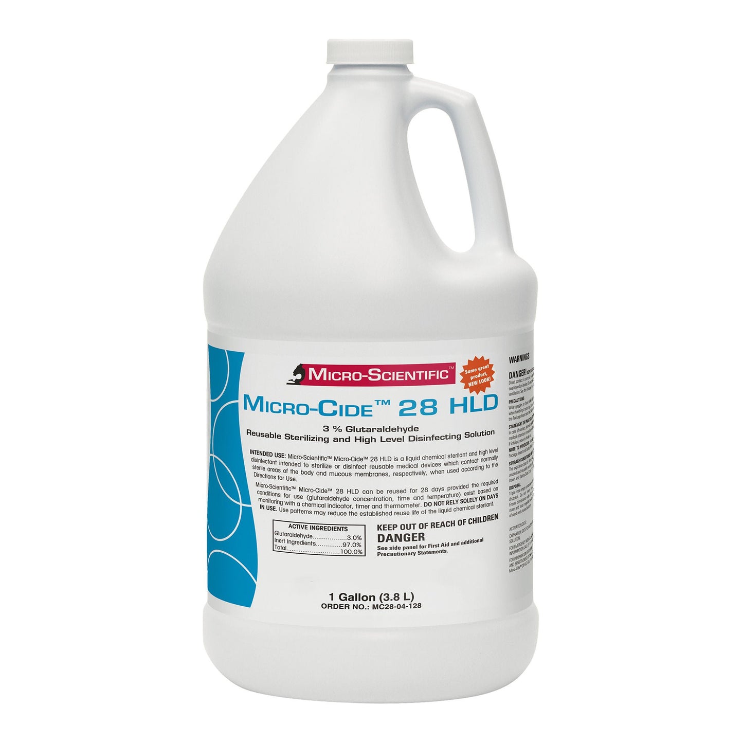 DISINFECTANT, MICRO-CIDE 28 HL3% GLUTE GAL (4/CS)