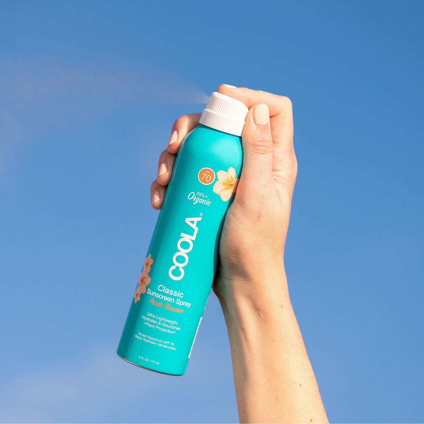 SPRAY, BODY CLASSIC SPF70 PEACH BLOSSOM 6OZ (24/CS)