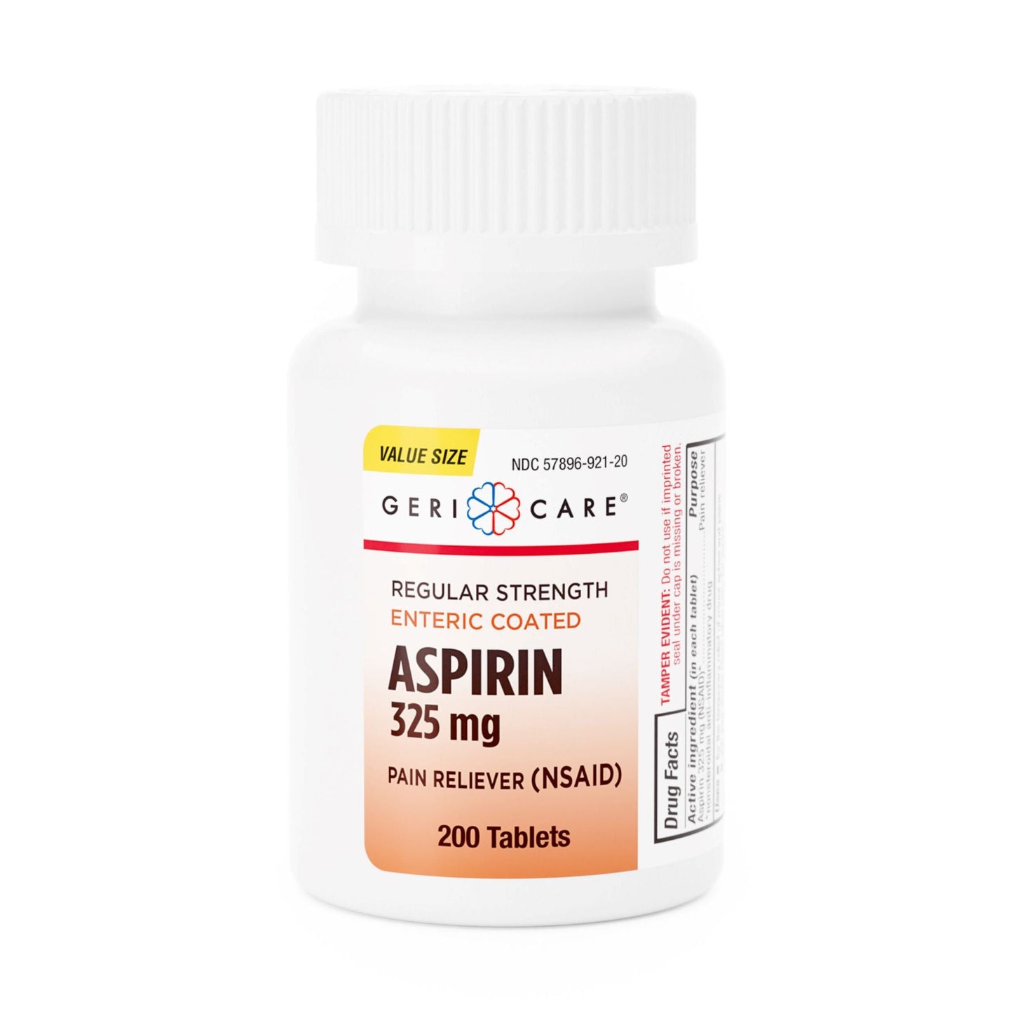 ASPIRIN, TAB ENTERIC 325MG (200/BT 12BT/CS)