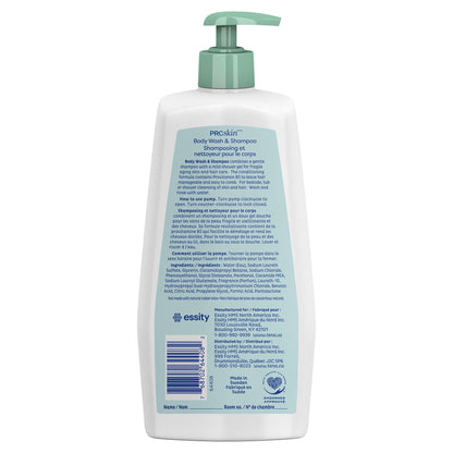 BODYWASH/SHAMPOO TENA UNSCNTD PMP 33.8 FL OZ (8/C SCAPER