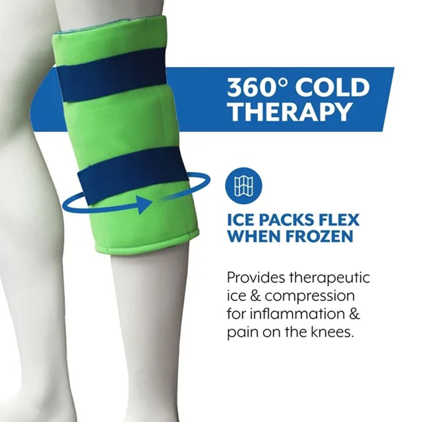 KNEE WRAP, COLD THERAPY LG (1/PK)