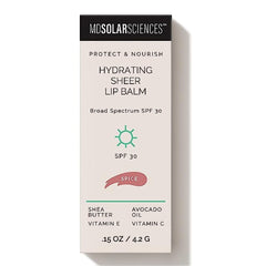 BALM, LIP SPF 30 HYDRATING SHEER SPICE 0.15OZ (6/PK 8PK/CS)