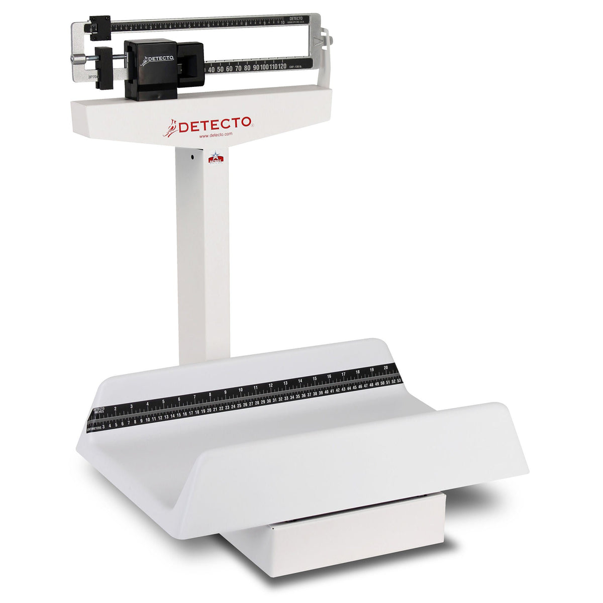 SCALE, BABY WHT 130LB CAPACITYW/TRAY