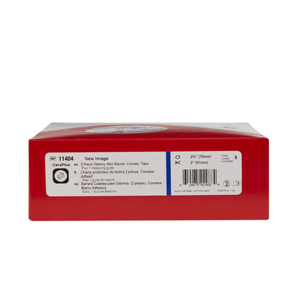 SKIN BARRIER, NEW IMAGE CNVX W/TAPE BLU PRE-SZ 1 3/4 (5/BX)