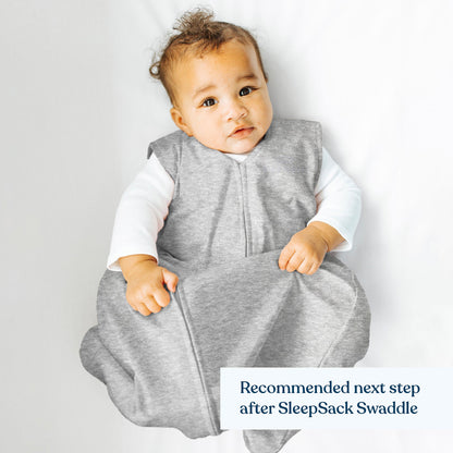 BLANKET, WEARABLE SLEEPSACK HEATHER GRY LG (3/CS)