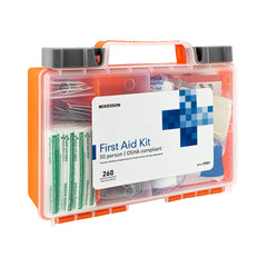 FIRST AID KIT, 50 PERSON PLASTIC (12KT/CS)