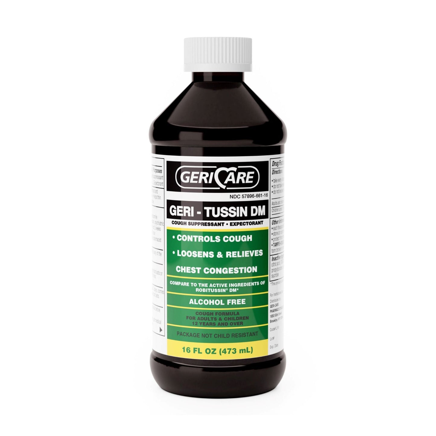 GERI-TUSSIN DM, SYRP 16OZ (12/CS)