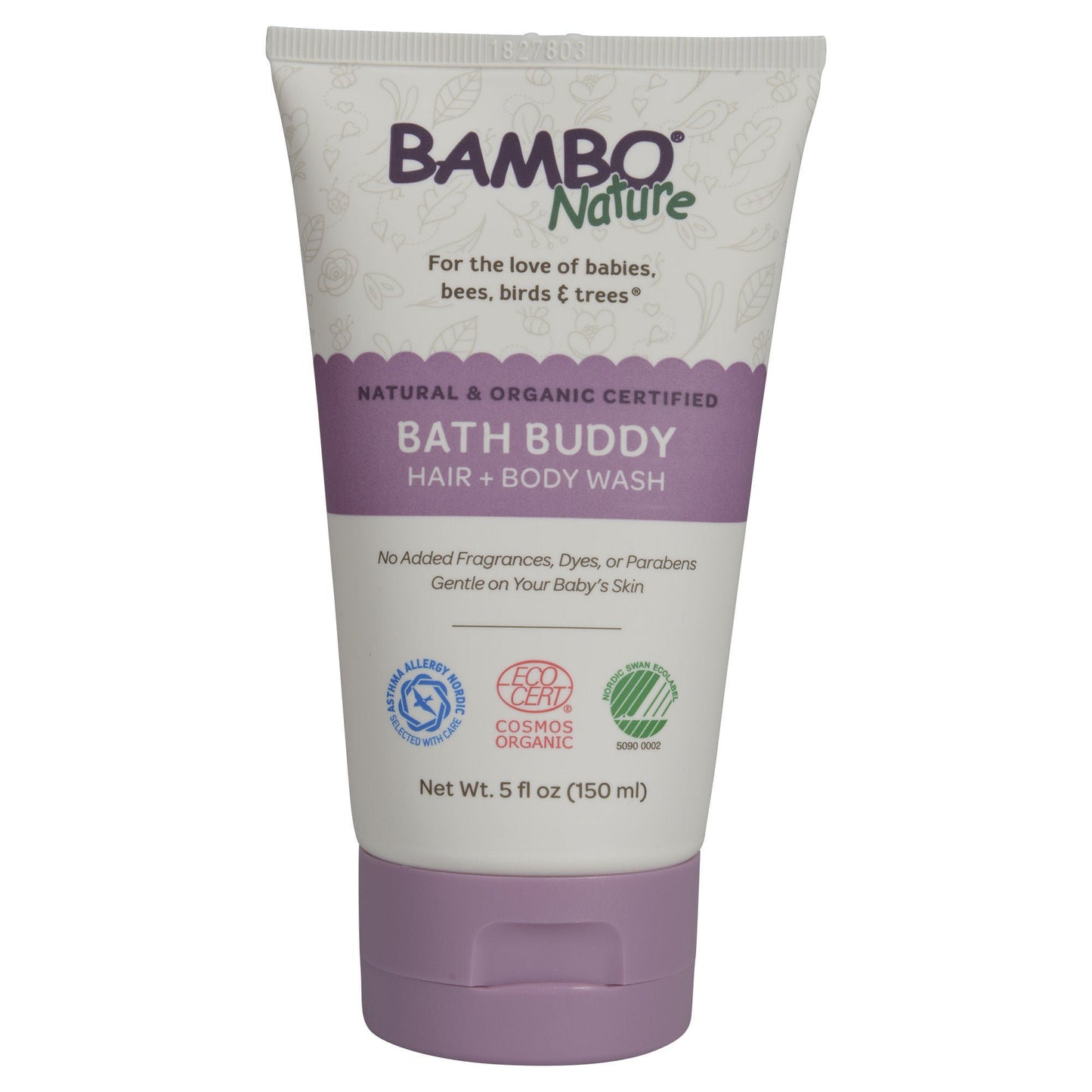 BODY WASH, BABY BATH BUDDY 5OZ(6/BX 8BX/CS)