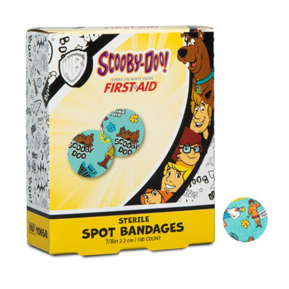 BANDAGE, ADH SPOT SCOOBY DOO 7/8" (100/BX 24BX/CS DERSCI