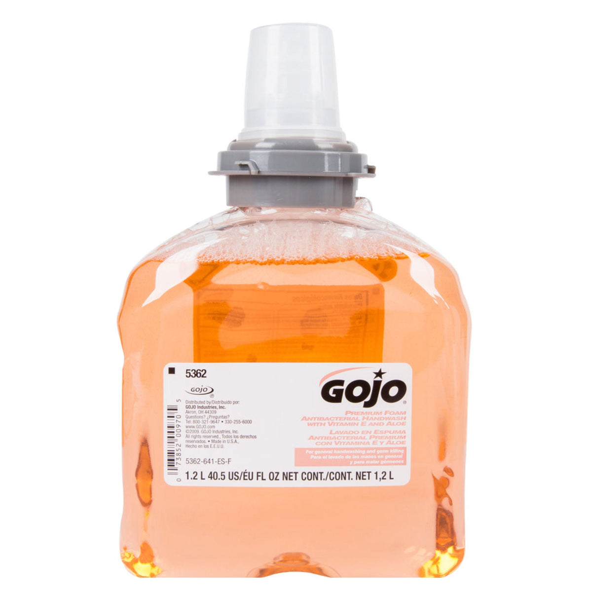 HANDWASH, PREM FOAM ANTIBACT F/TFX SYS 1.2LTR (2/C