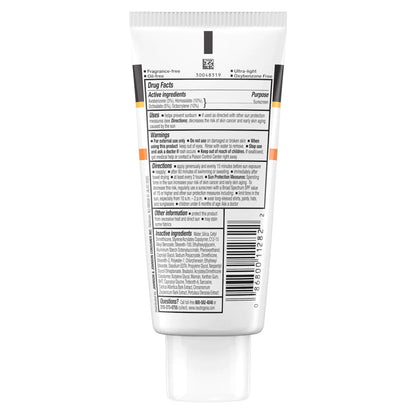SUNSCREEN, LOT NEUTROGENA CLEAR FACE SPF50 3OZ