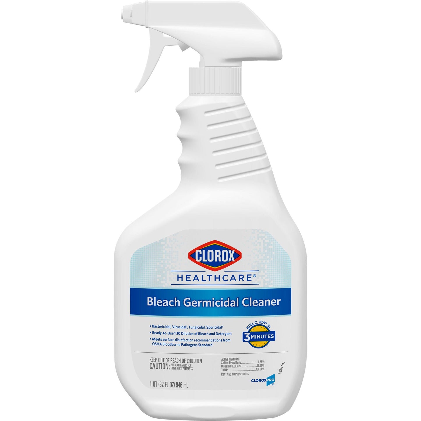 CLEANER, GERMICIDAL SPRAY CLOROX 32OZ (6/CS)