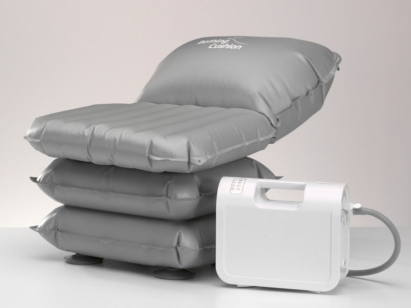 CUSHION, BATHING INFLATABLE W/AIRFLO 12 COMPRESSOR