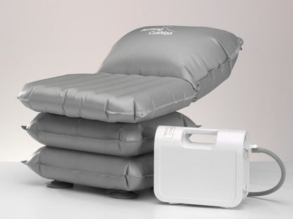 CUSHION, BATHING INFLATABLE W/AIRFLO 12 COMPRESSOR