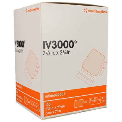 DRESSING, IV3000 1-HAND 2 3/8X2 3/4" (100/BX 9BX/C