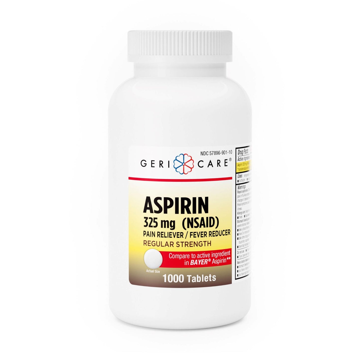 ASPIRIN, TAB 325MG (1000/BT 12BT/CS)