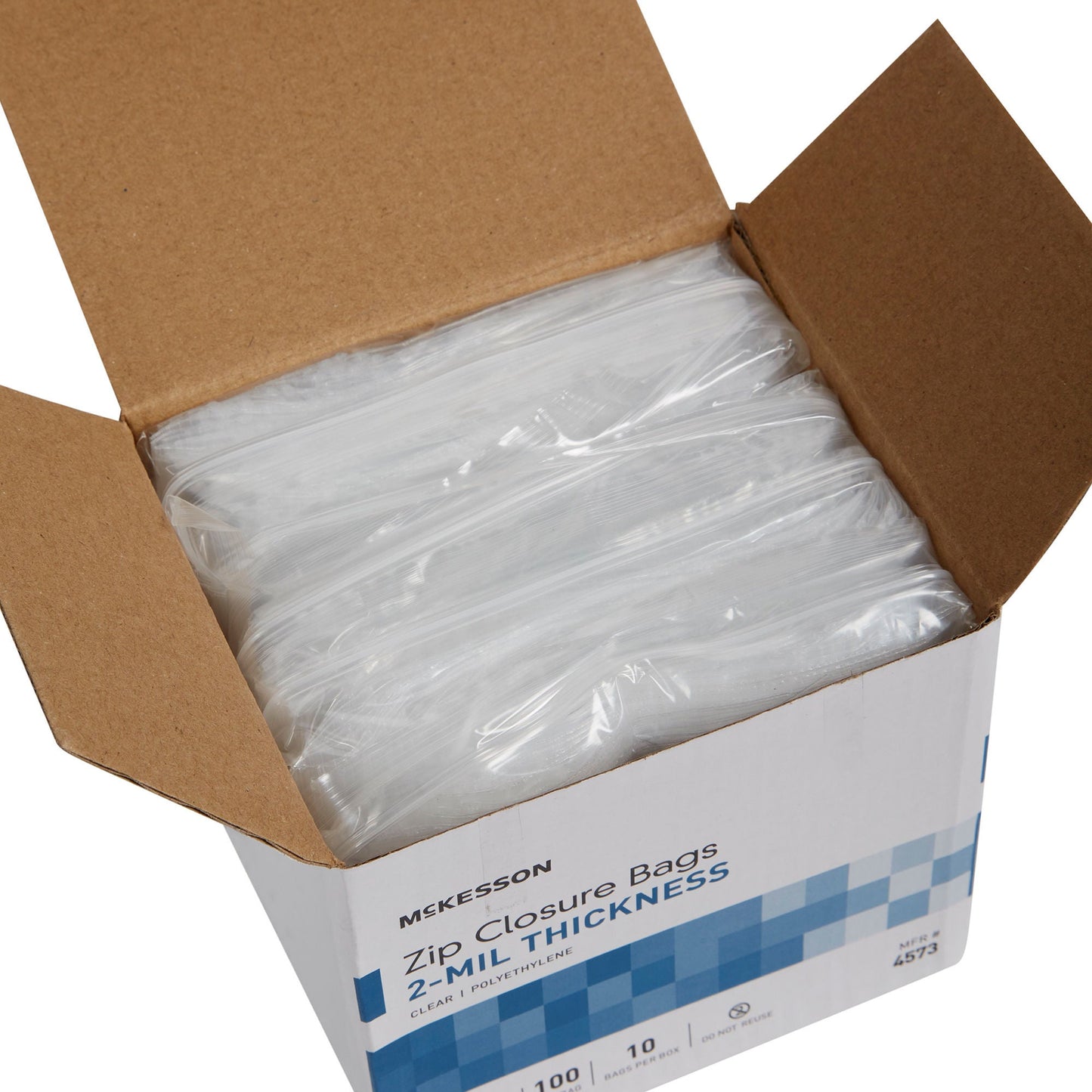 BAG, ZIP LOCK 2X3 (100/BG 10BG/BX 12BX/CS)