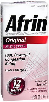 AFRIN, SPR NASL 15ML