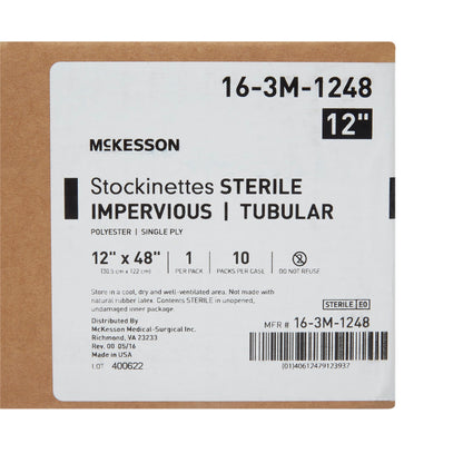STOCKINETTE, IMPERV STR 12"X48" (10/CS)
