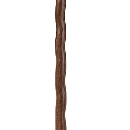 CANE, WOOD WALKING TWISTED WALNUT 37"