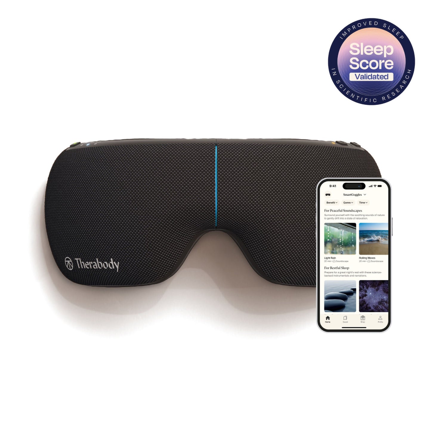 SMARTGOGGLES 2, HEAT & VIBRATION RELAXATION F/FACIAL HEALTH