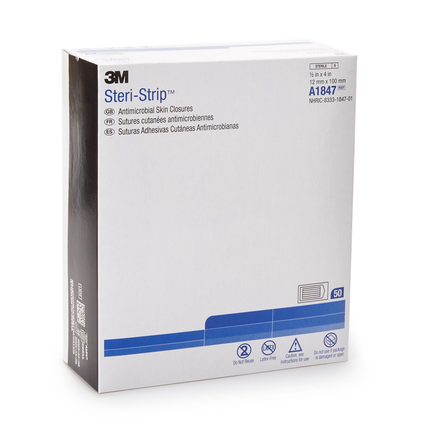 CLOSURE, STRI-STP IOD 1/2"X4" 6S (50PK/BX EA=PK)