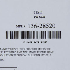PAD, DECUB 33X72X4" (6/CS)