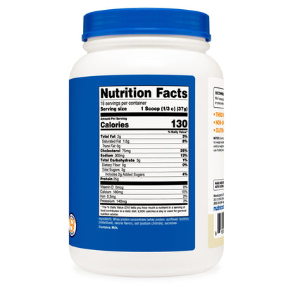 VITAMIN, PDR WHEY PROTEIN CONCWS VAN 1.5LB (6BT/CS)