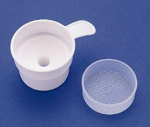STRAINER, COLLECTING W/FILTER ROSE