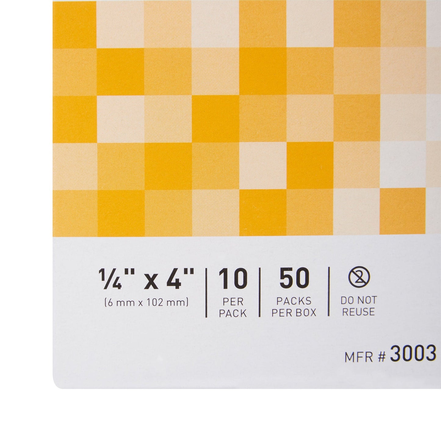 CLOSURE, SKIN FLEX LF TAN 1/4X4"(10/PK 50PK/BX 4BX