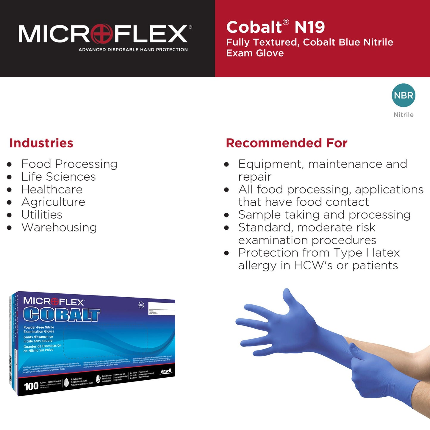 GLOVE, EXAM NTRL MED N/S (100/BX 10BX/CS)
