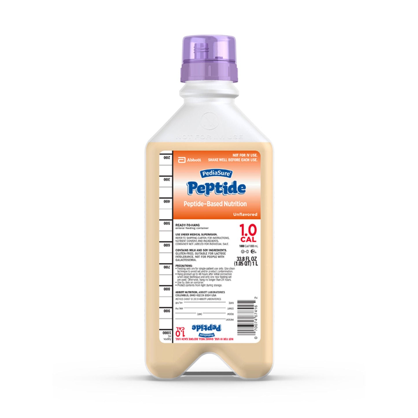 PEDIASURE, PEPTIDE RTH 1CAL (8/CS)