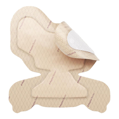 DRESSING, MEPILEX BORDER HEEL 22X23CM (10/BX 3BX/CS)